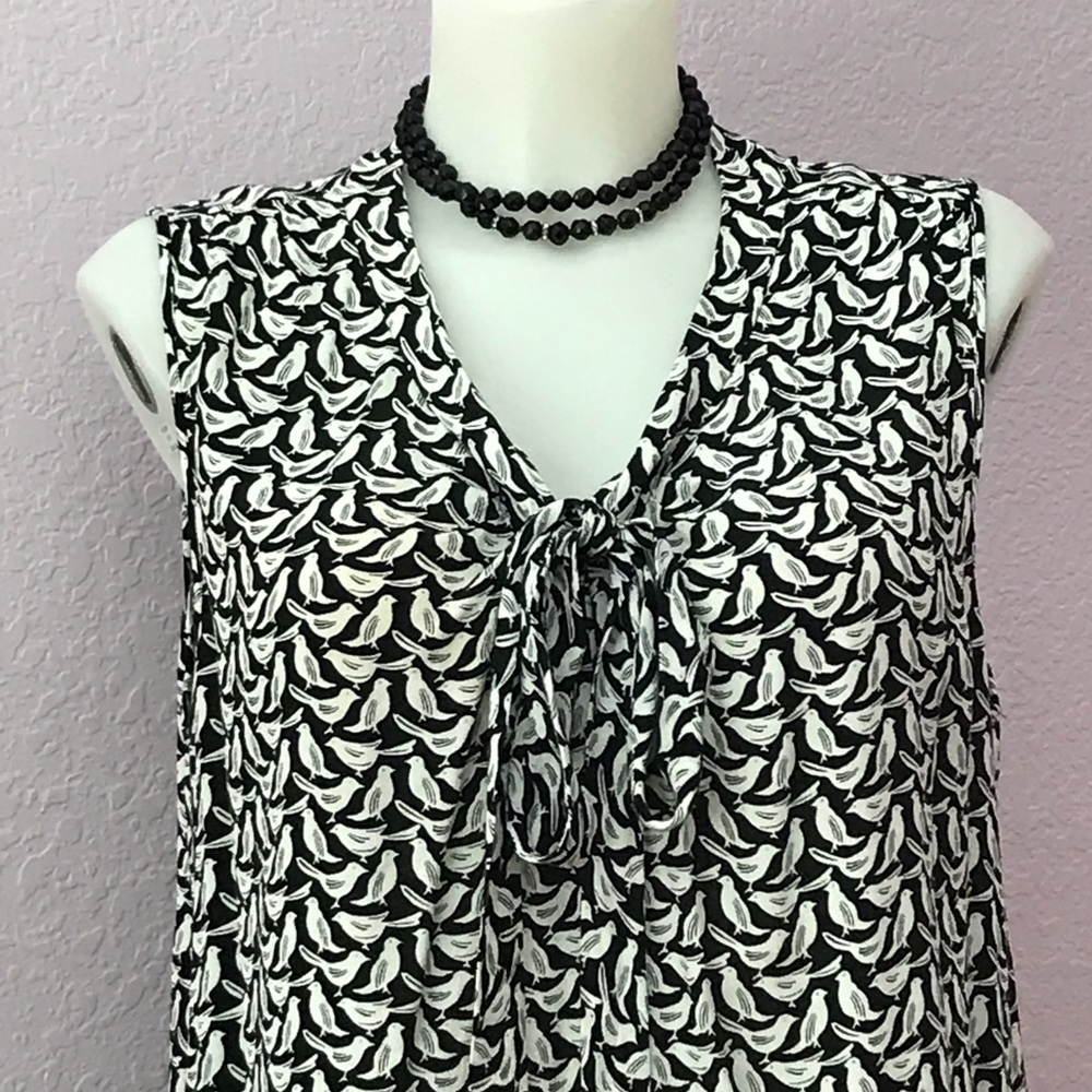 Kate Spade Live Colorfully sleeveless blouse